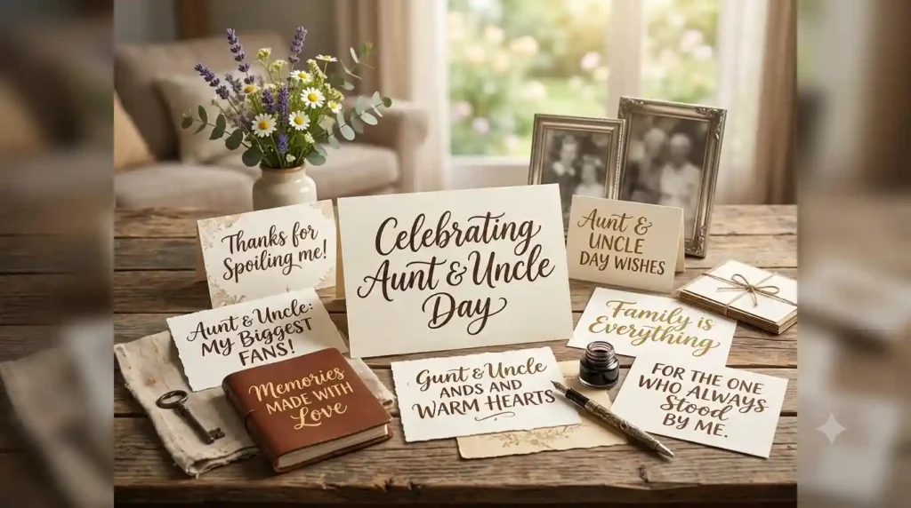 More Aunt and Uncle Day Wishes Worth Sending