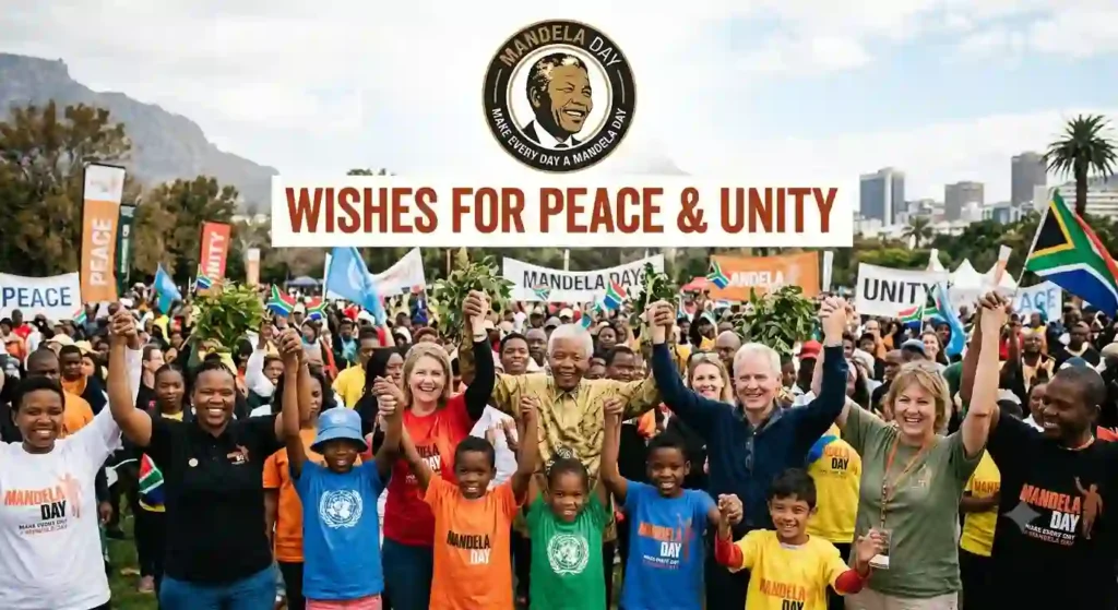 Nelson Mandela Day Wishes for Peace and Unity