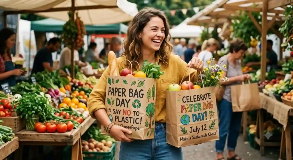Paper Bag Day Captions for Instagram