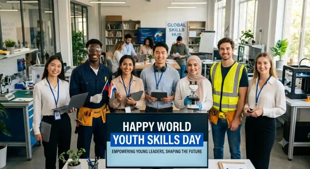 Professional World Youth Skills Day Wishes 