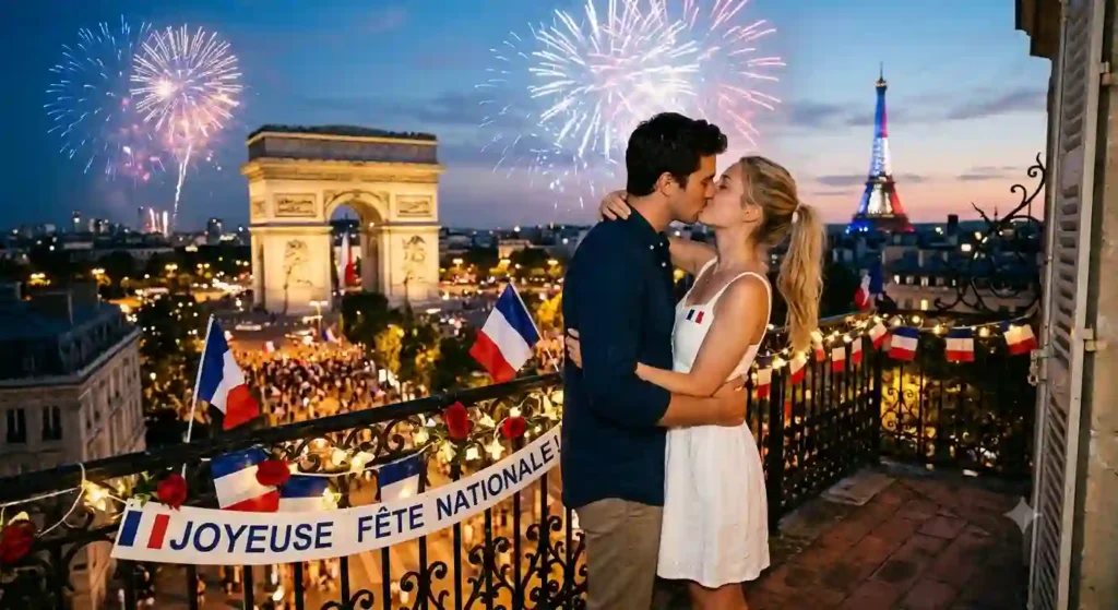 Romantic Bastille Day Wishes