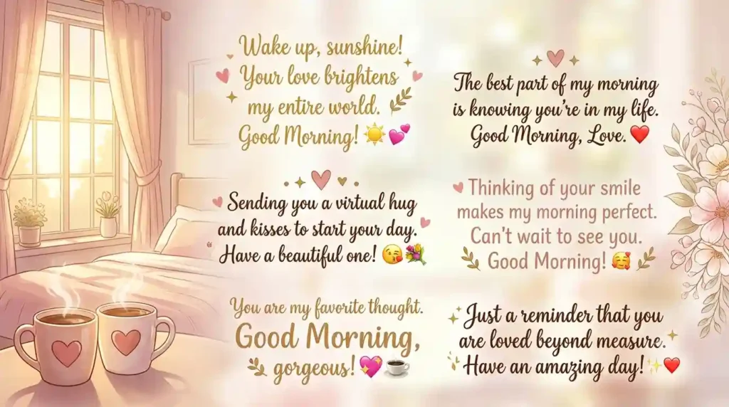 Romantic Good Morning Texts