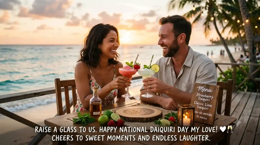 Romantic National Daiquiri Day Wishes