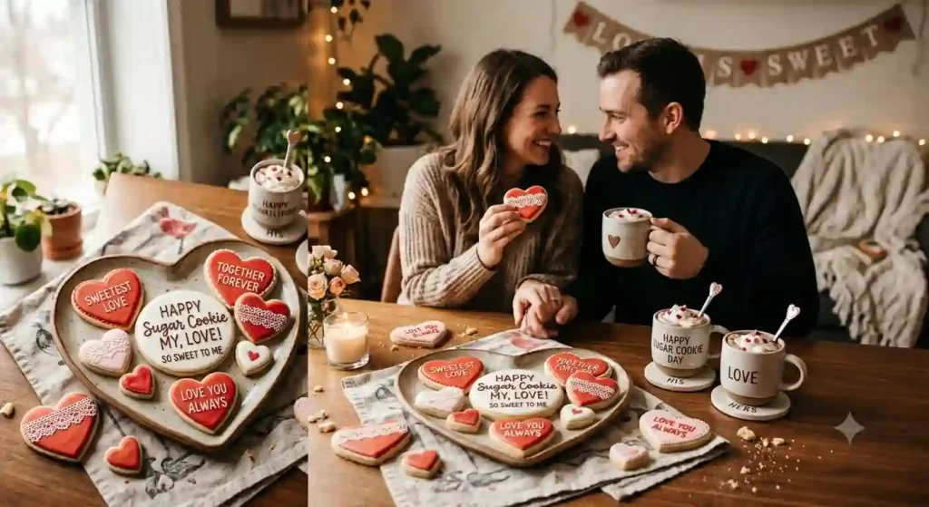 Romantic Sugar Cookie Day Wishes