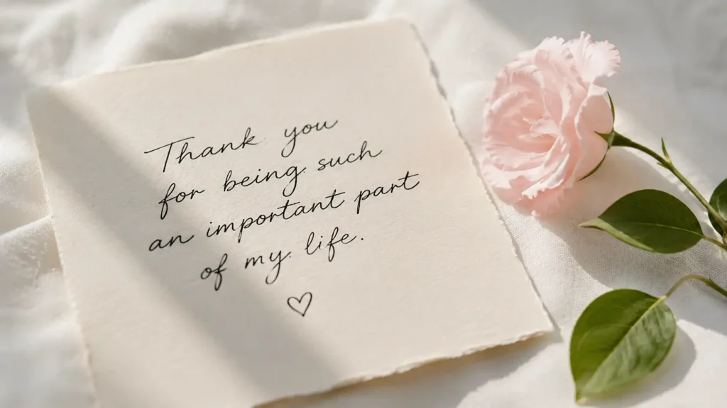 Short and Sweet Thank You Messages