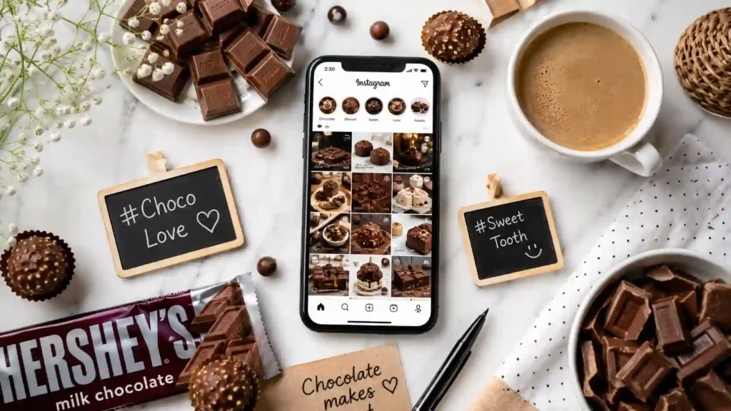 Social Media Captions for National Milk Chocolate Day