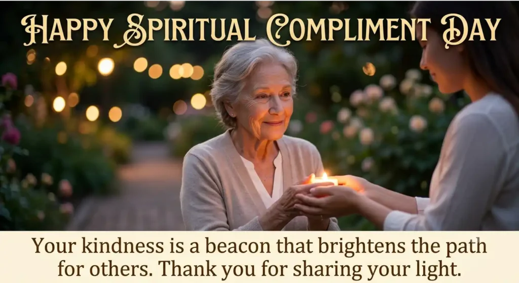 Spiritual Compliment Someone Day Wishe