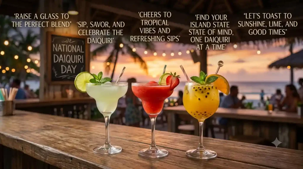 Unique National Daiquiri Day Wishes