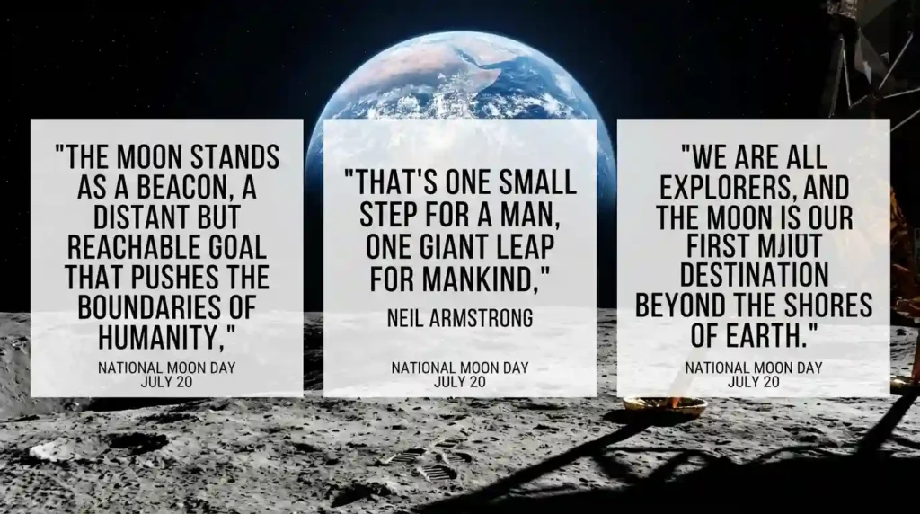 Unique National Moon Day Messages