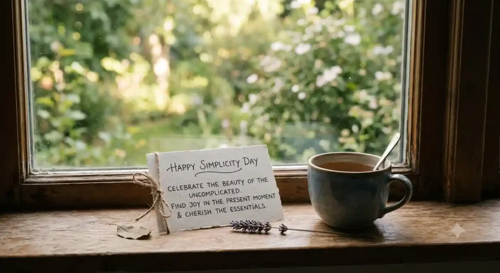 Unique Simplicity Day Wishes