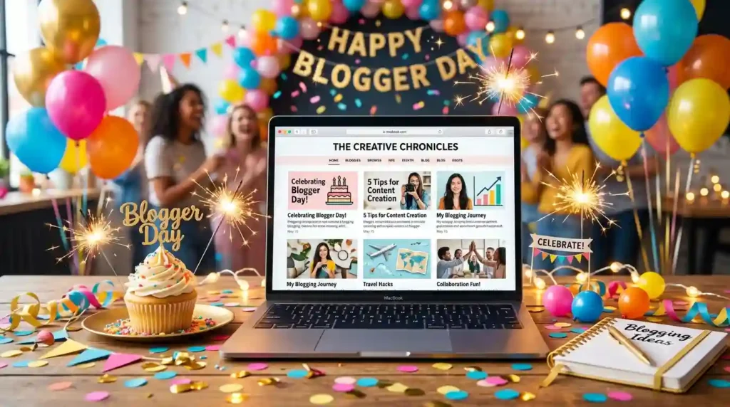 Celebration Blogger Day Wishes