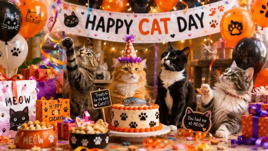 Celebration Cat Wishes