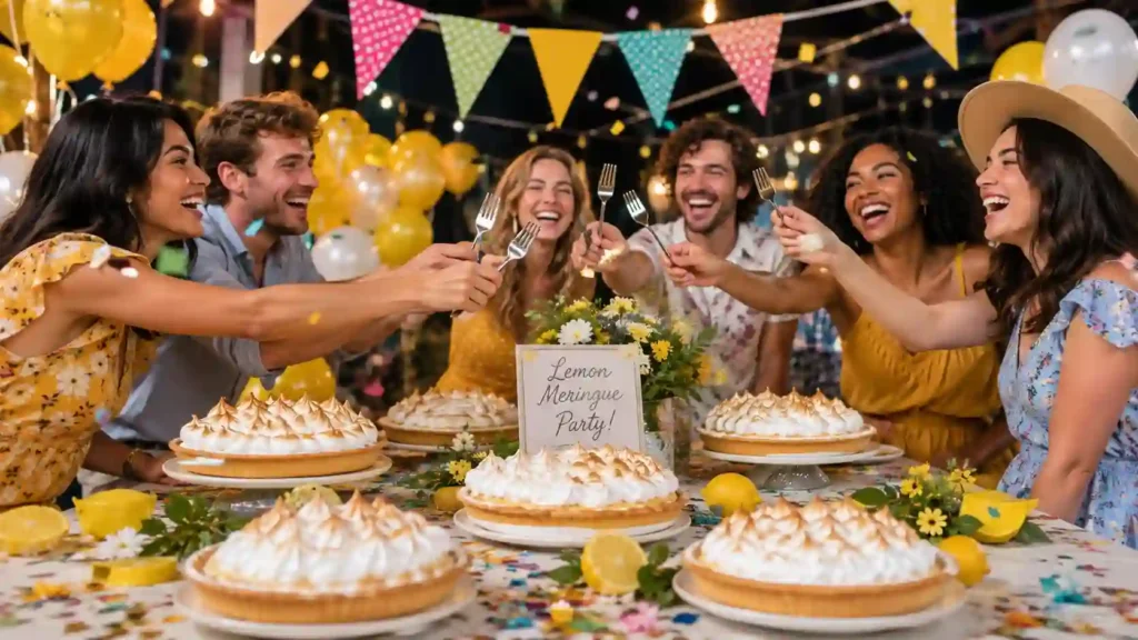 Celebration National Lemon Meringue Pie Day Wishes