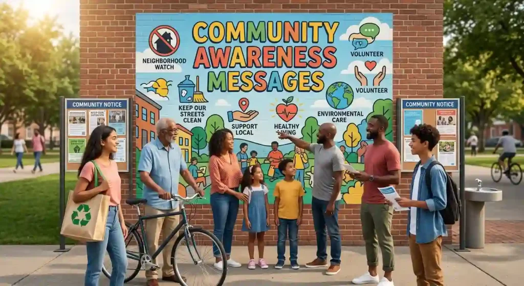 Community Awareness Messages