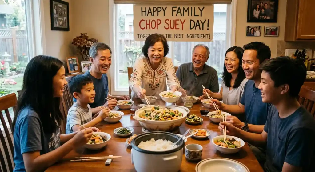 Family Chop Suey Day Wishes