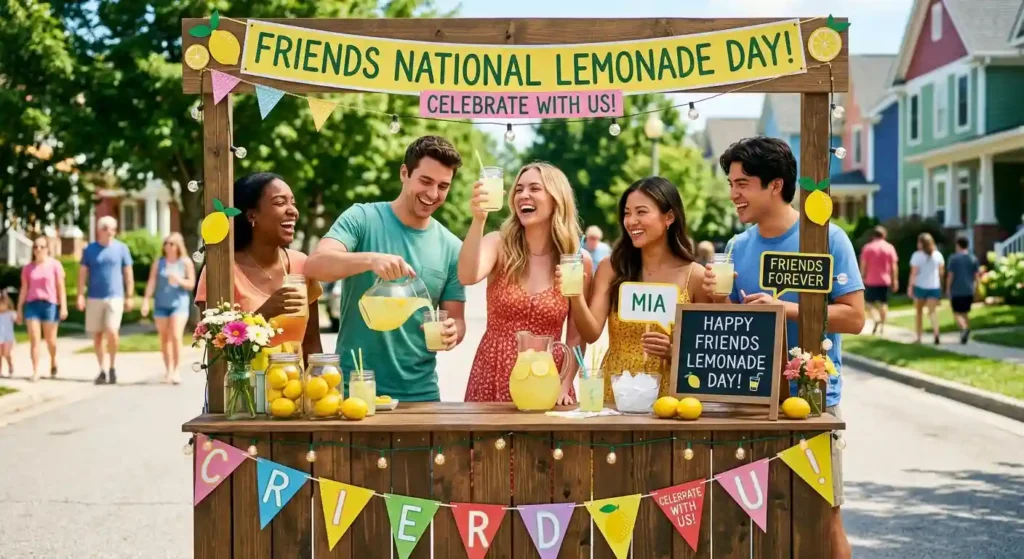 Friends National Lemonade Day Wishes