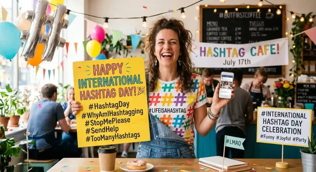 Funny International Hashtag Day Wishes