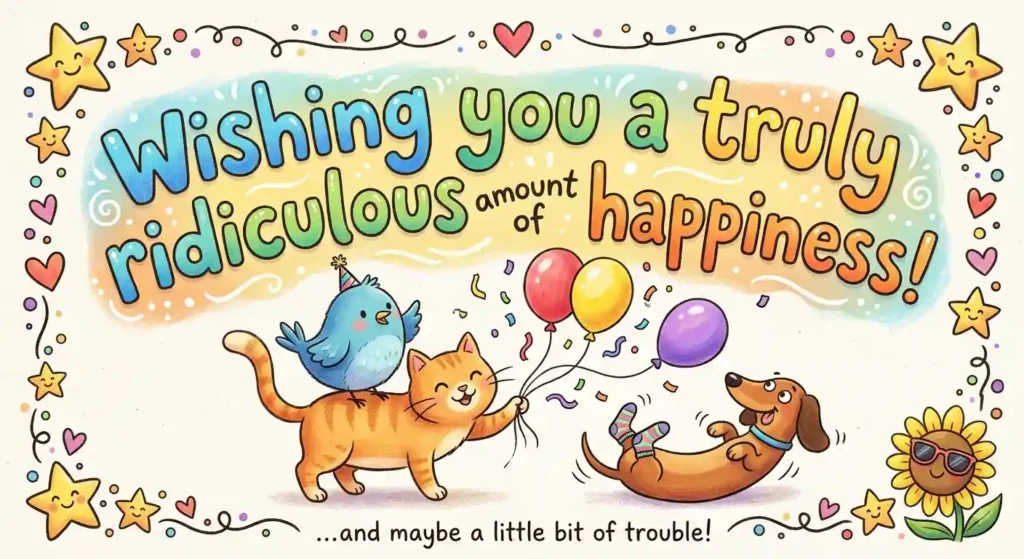 Funny & Lighthearted Wishes 
