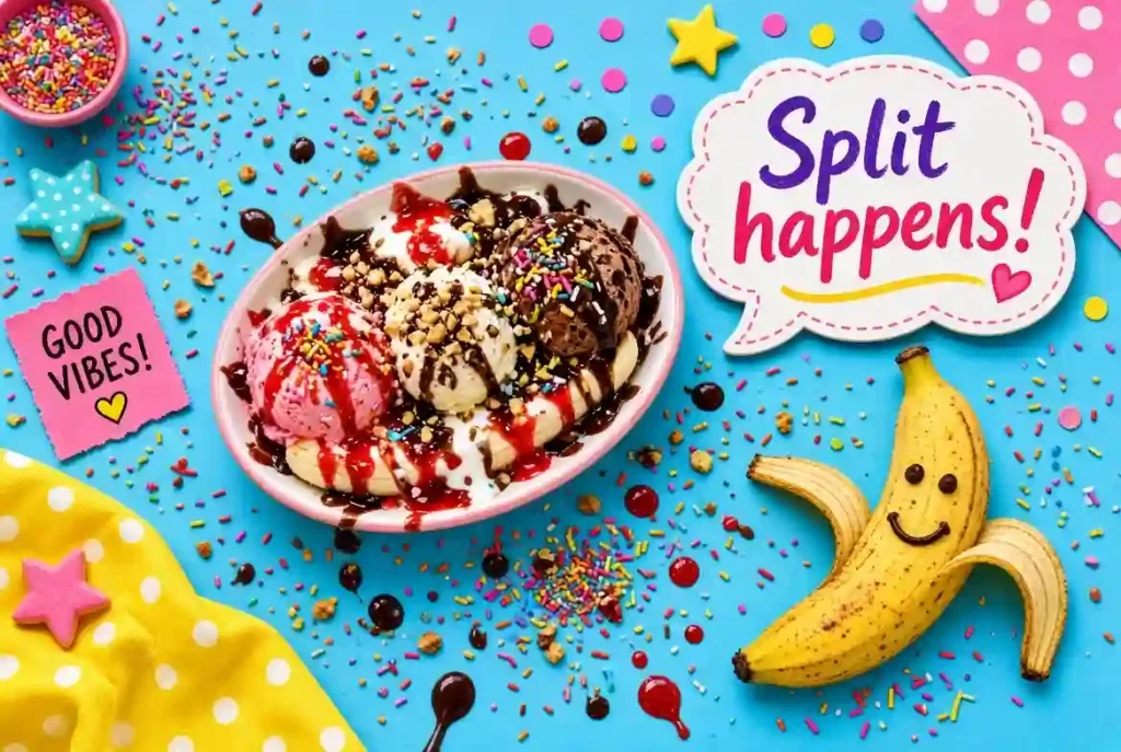 Funny National Banana Split Day Wishes
