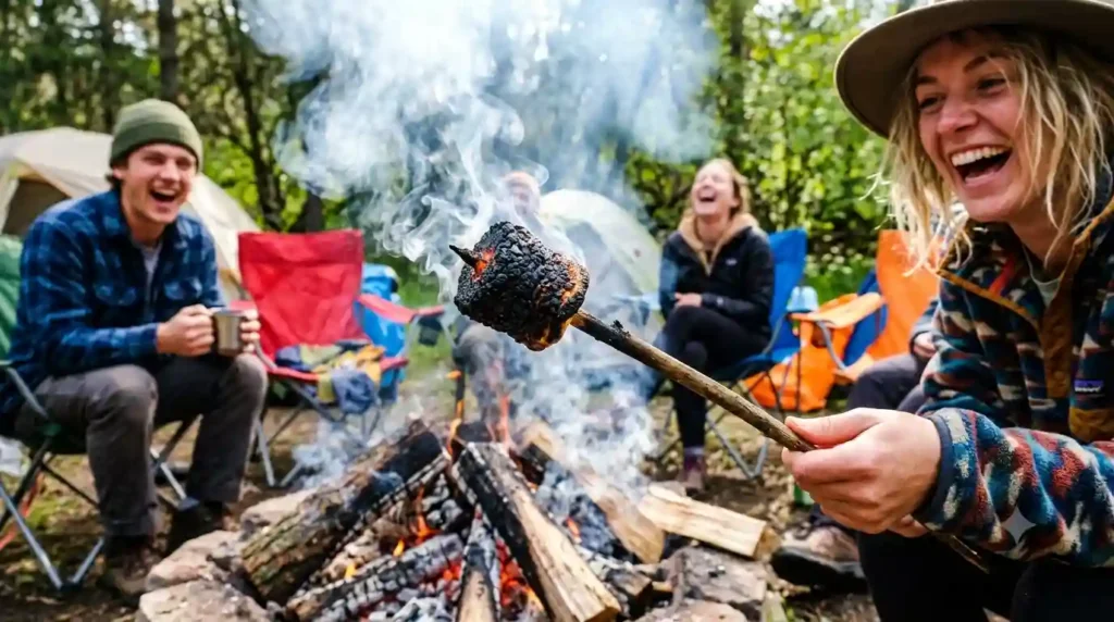 Funny National S'mores Day Wishes 