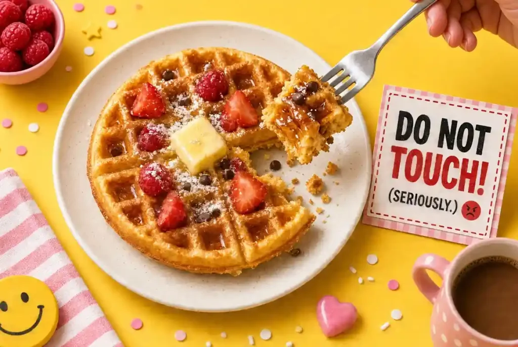 Funny National Waffle Day Wishes