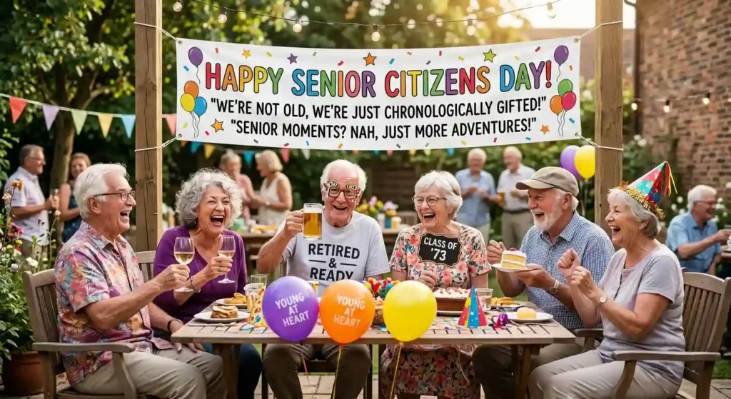 Funny Senior Citizens Day Wishes