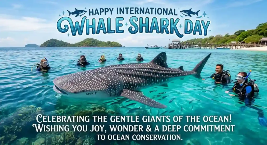 Heartfelt International Whale Shark Day Wishes