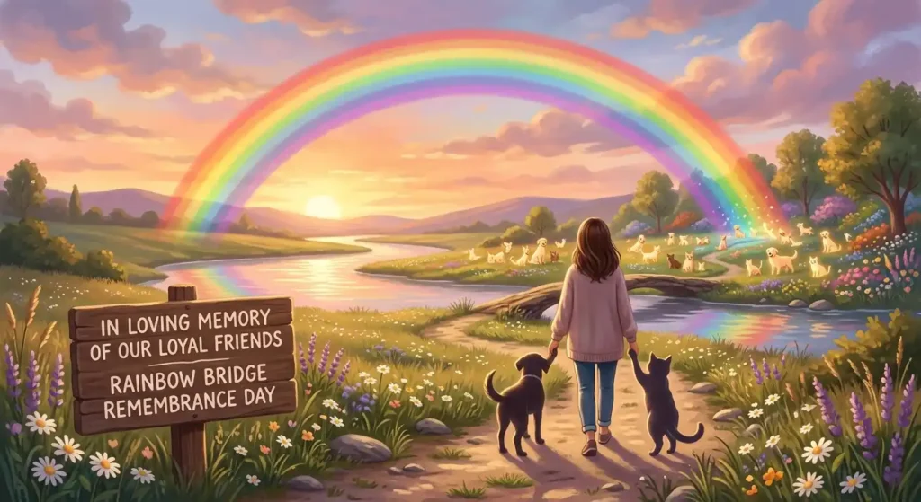 Heartfelt Rainbow Bridge Remembrance Day Wishes