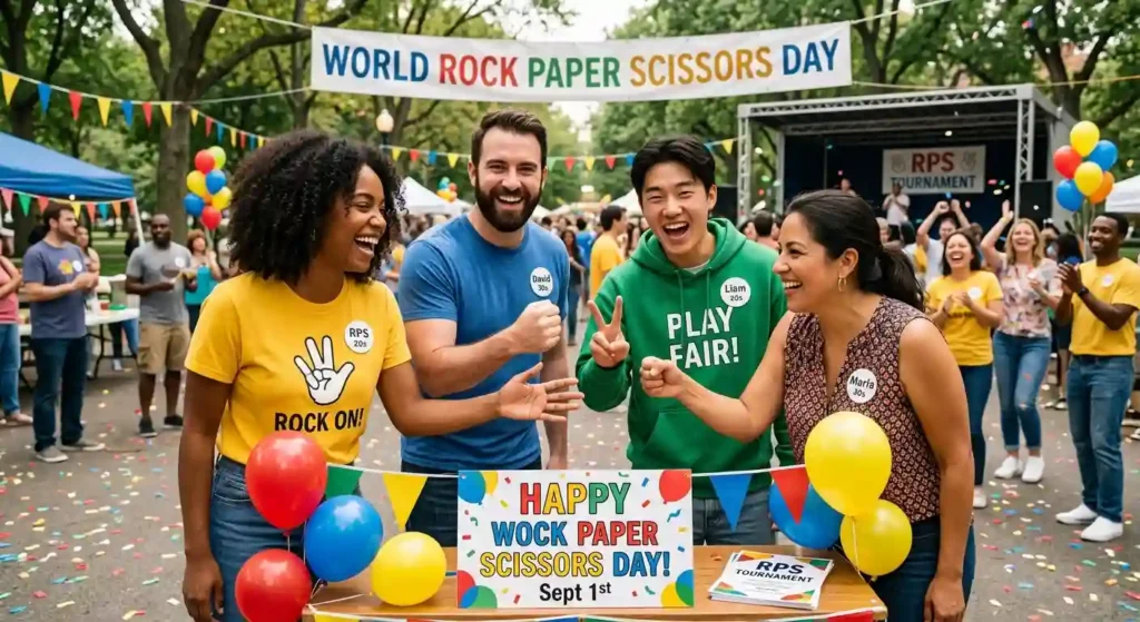 Heartfelt World Rock Paper Scissors Day Wishes
