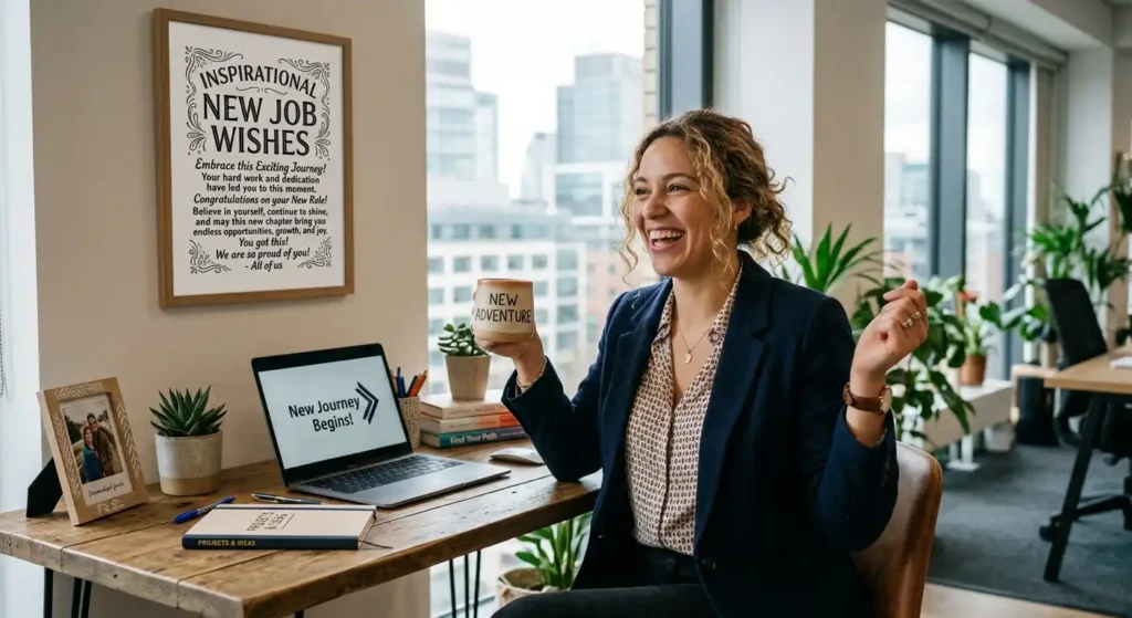 Professional New Job Wishes