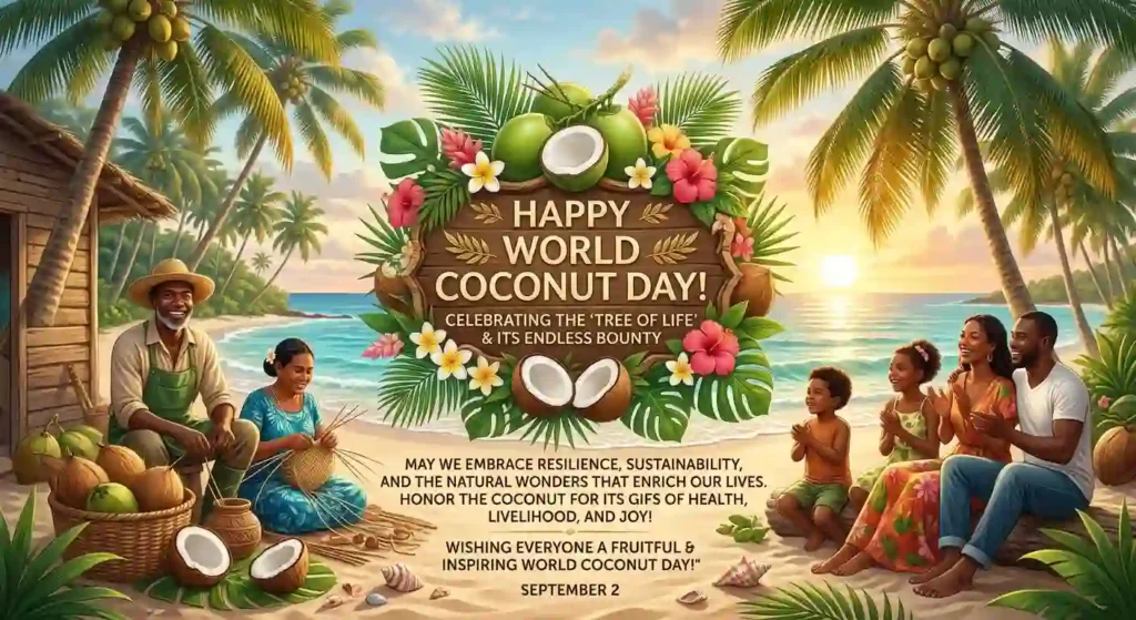 Inspirational World Coconut Day Wishes