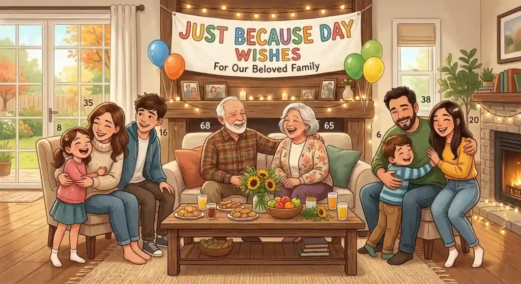 Just Because Day Wishes for Family