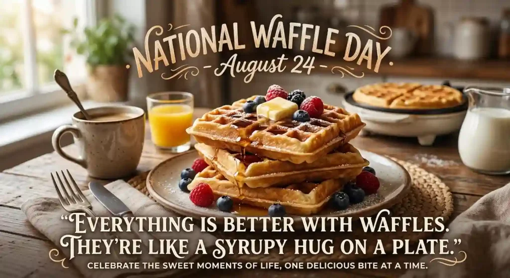 Meaningful National Waffle Day Quotes