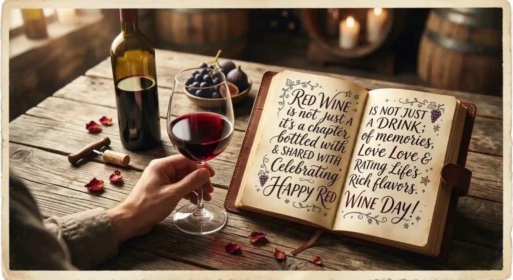 Meaningful Red Wine Day Quotes