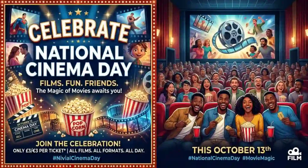 National Cinema Day Social Media Captions