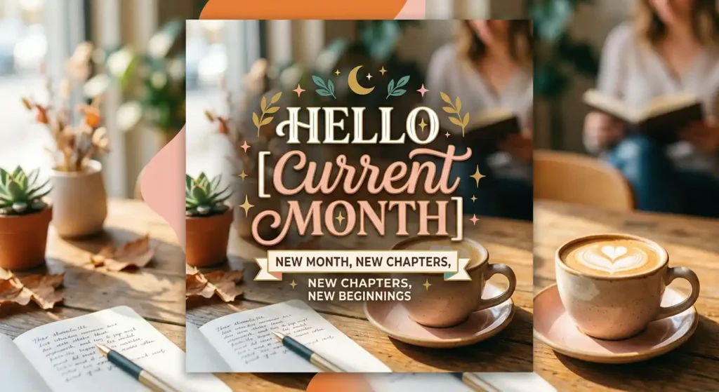 New Month Social Media Captions