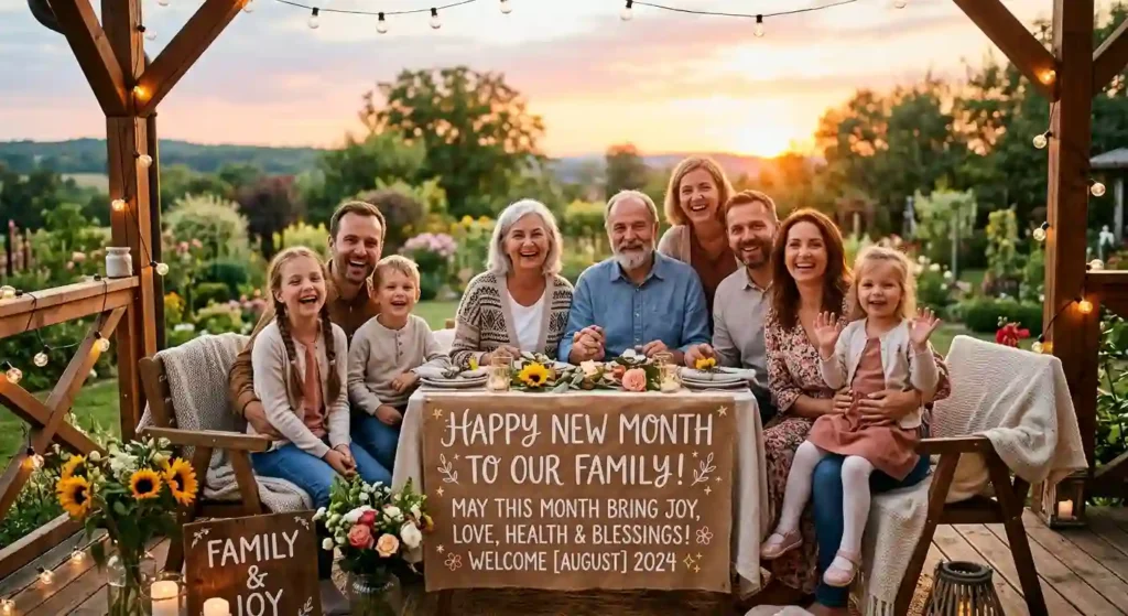 New Month Wishes for Family