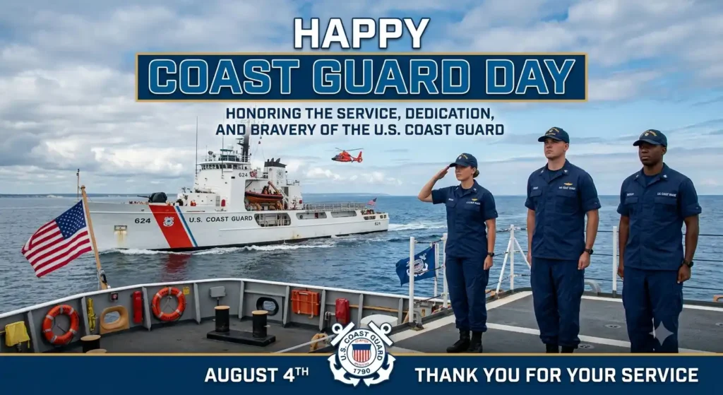 Professional Coast Guard Day Greeting