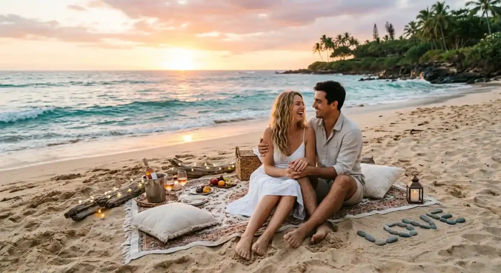 Romantic Beach Day Wishes
