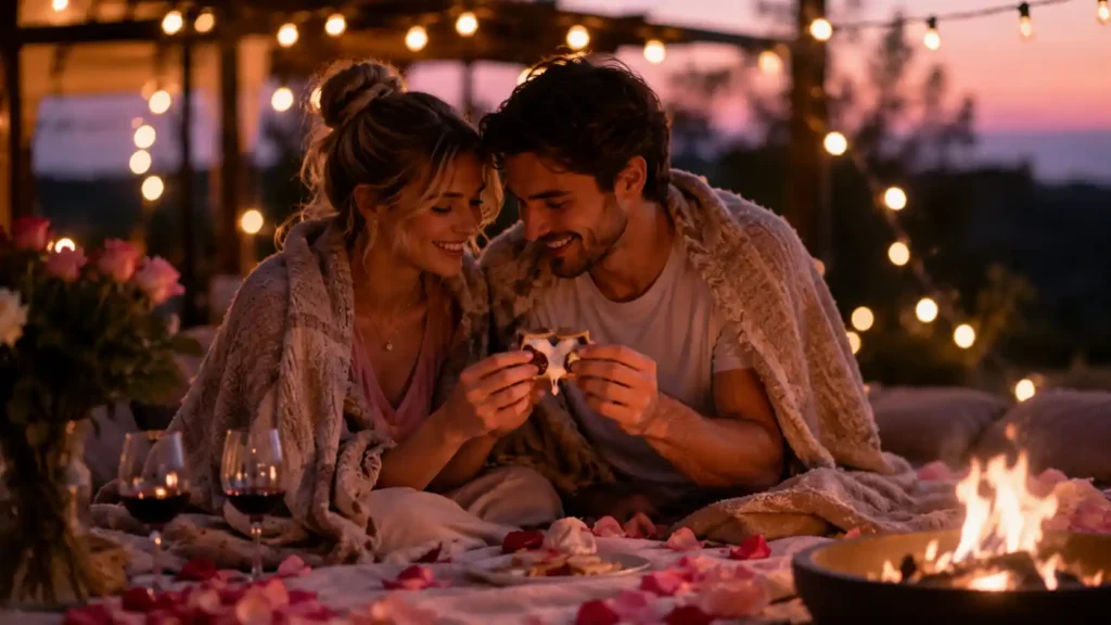 Romantic National S'mores Day Wishes