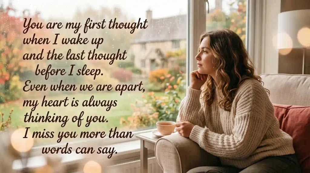 Romantic Thinking of You Messages