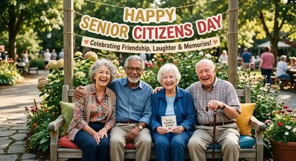 Senior Citizens Day Wishes for Friends