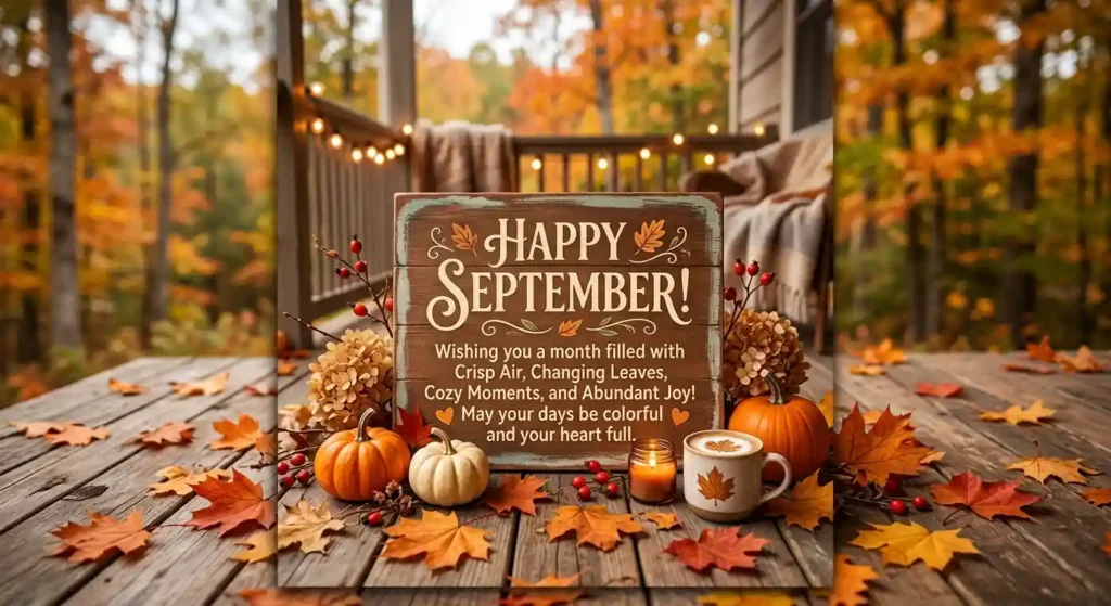 September Wishes for Social Media