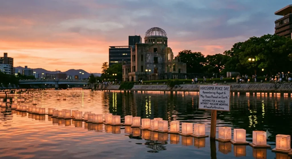 Short Hiroshima Peace Day Wishes