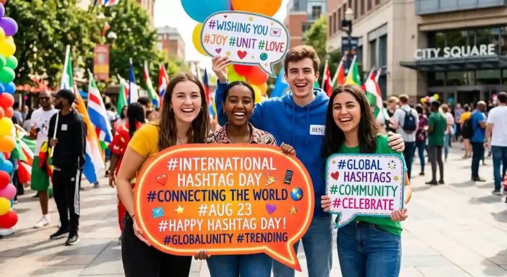 Short International Hashtag Day Wishes