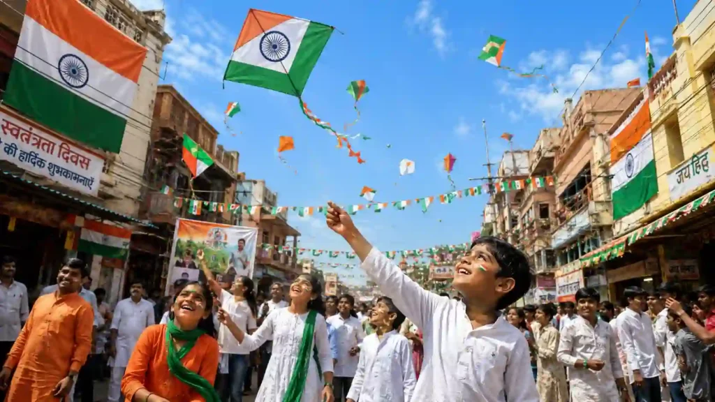 Short & Sweet Independence Day of India Wishes 