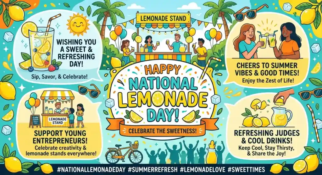 Trending National Lemonade Day Wishes
