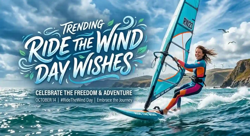 Trending Ride the Wind Day Wishes