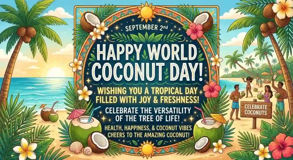 Trending World Coconut Day Wishes 