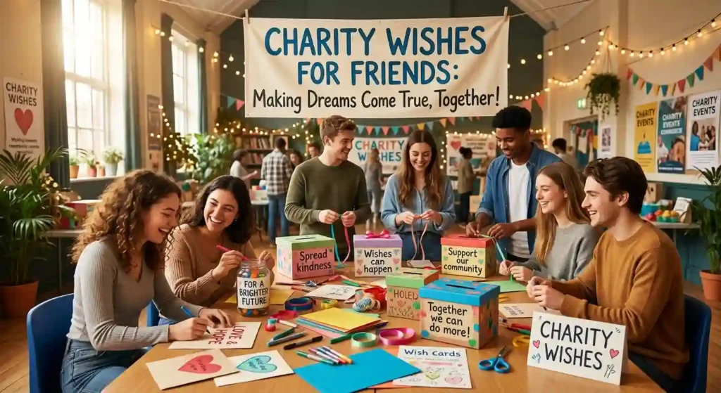 Charity Wishes for Friends